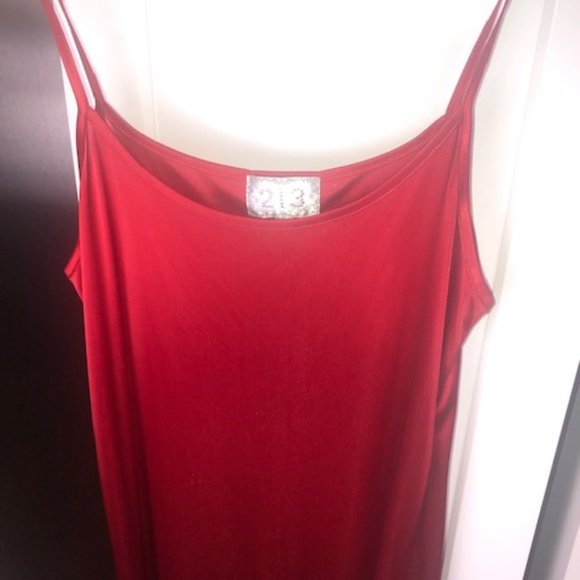 Gorgeous Red Ruffle Dress - Picture 6 of 8